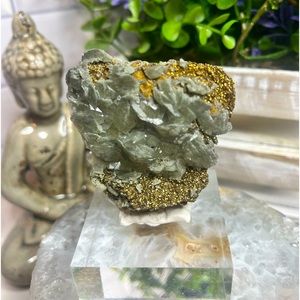 Calcite with Chalcopyrite Specimen